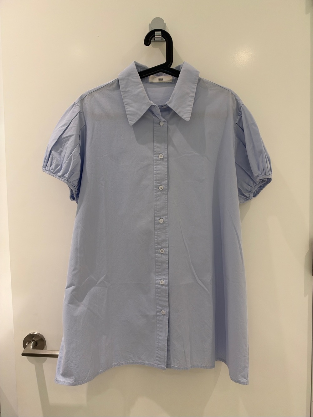 Light Blue Short Sleeve Button down shirt
